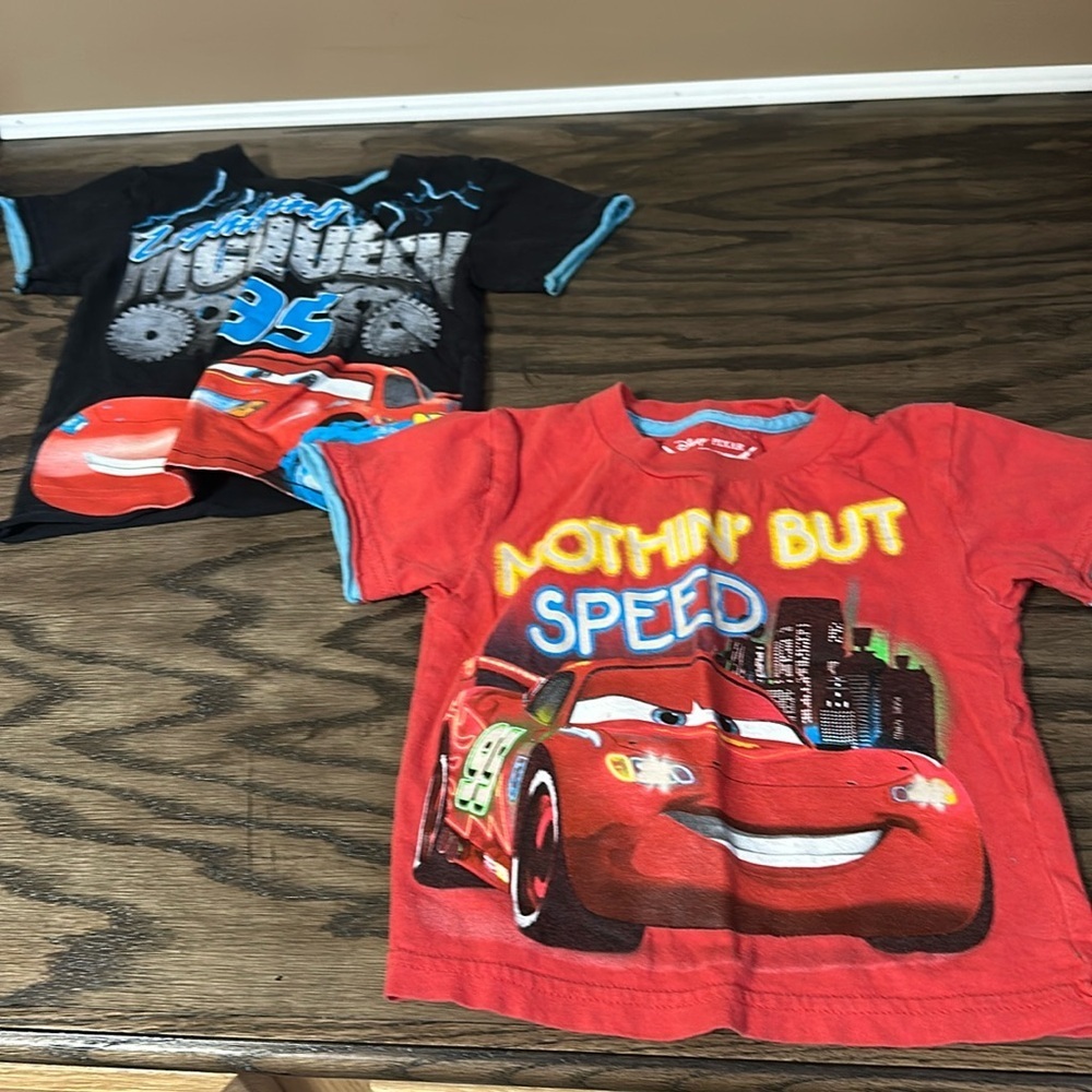 Toddler Boys Cars Shirts - 2T
